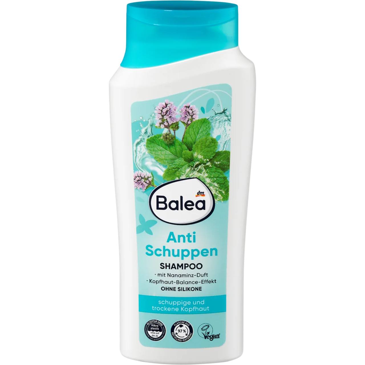 Balea Шампунь Anti Schuppen mit Nanaminz-Duft 300ml