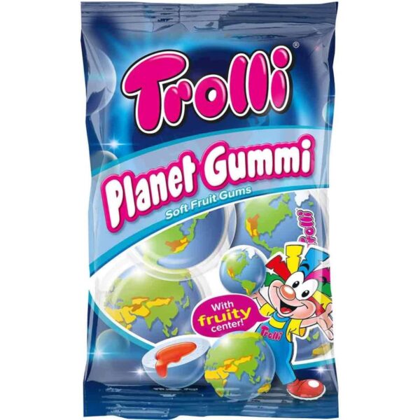 Trolli  Цукерки желейні Planet Gummi 75g