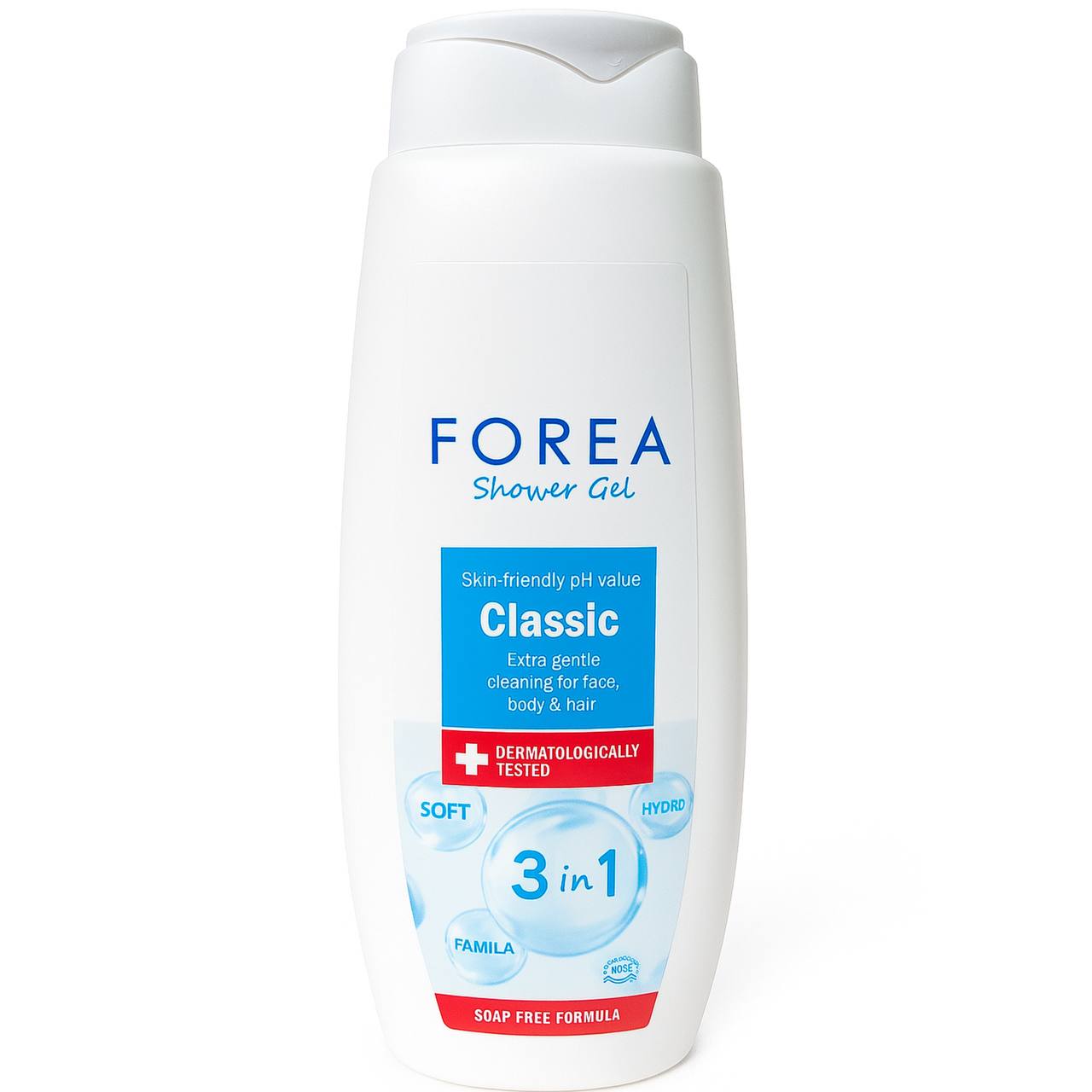 Forea Гель для душу 3 in 1, Classic 750ml