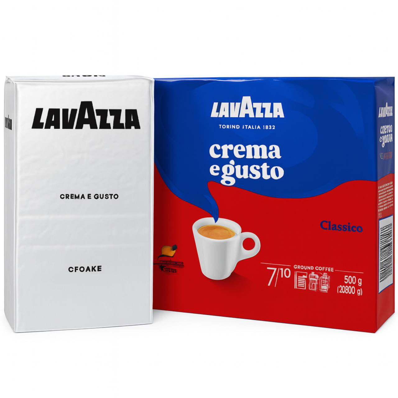 Lavazza Кава мелена Crema e Gusto Classico, silver – 250 g