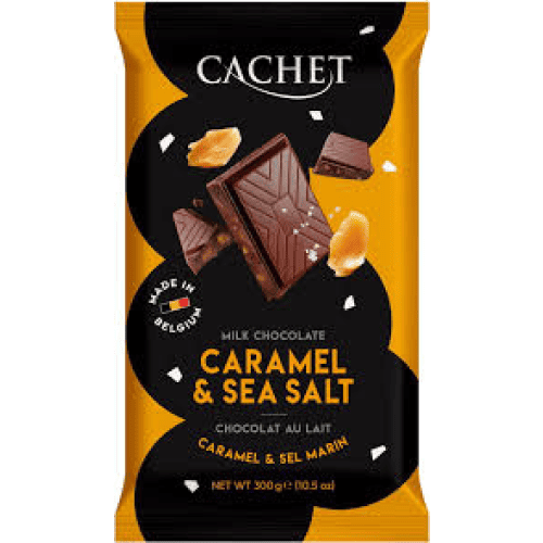 Cachet  Caramel & Sea Salt 300g