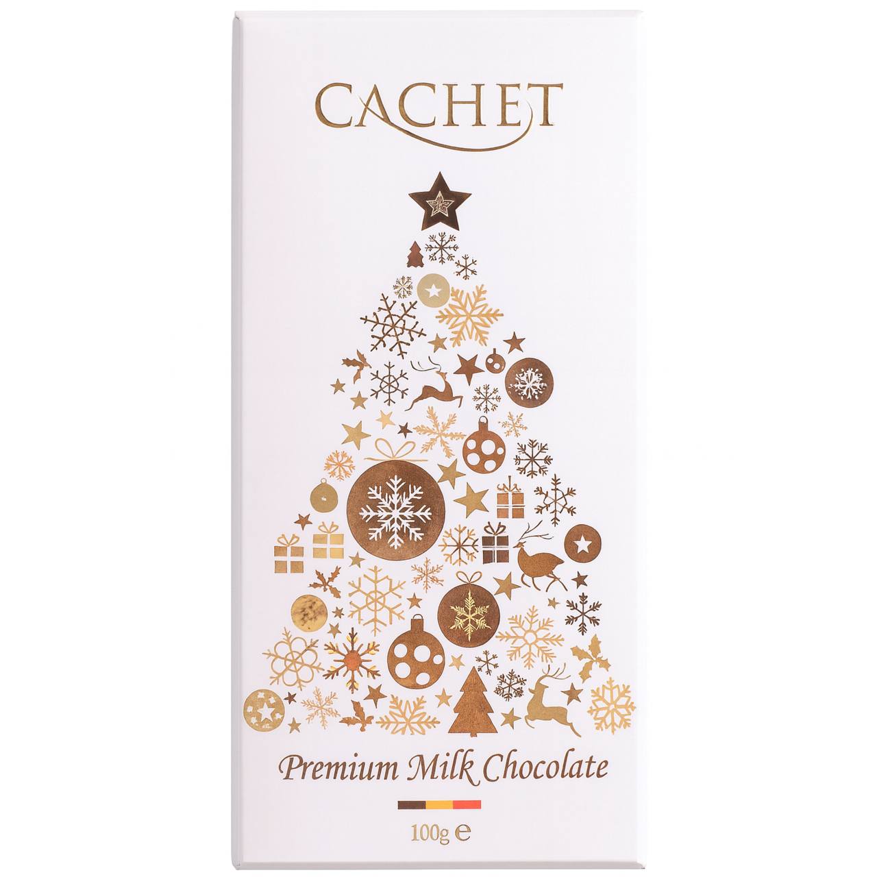 Cachet Шоколад молочний Christmas Edition (White) 100g