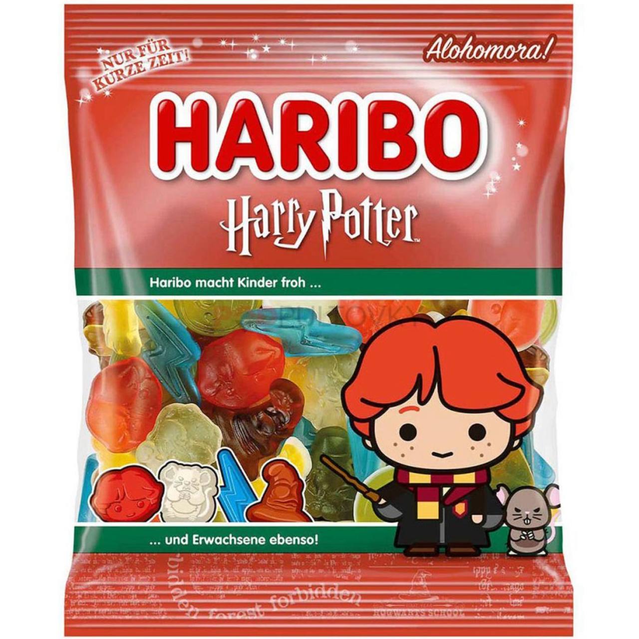 Haribo Цукерки желейні Harry Potter (Ron Weasley) 160g