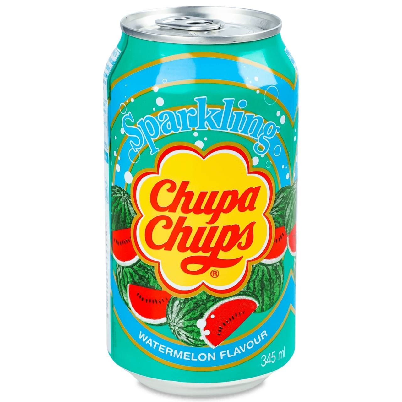 Chupa Chups Напій газований Watermelon (Кавун) – 345 ml