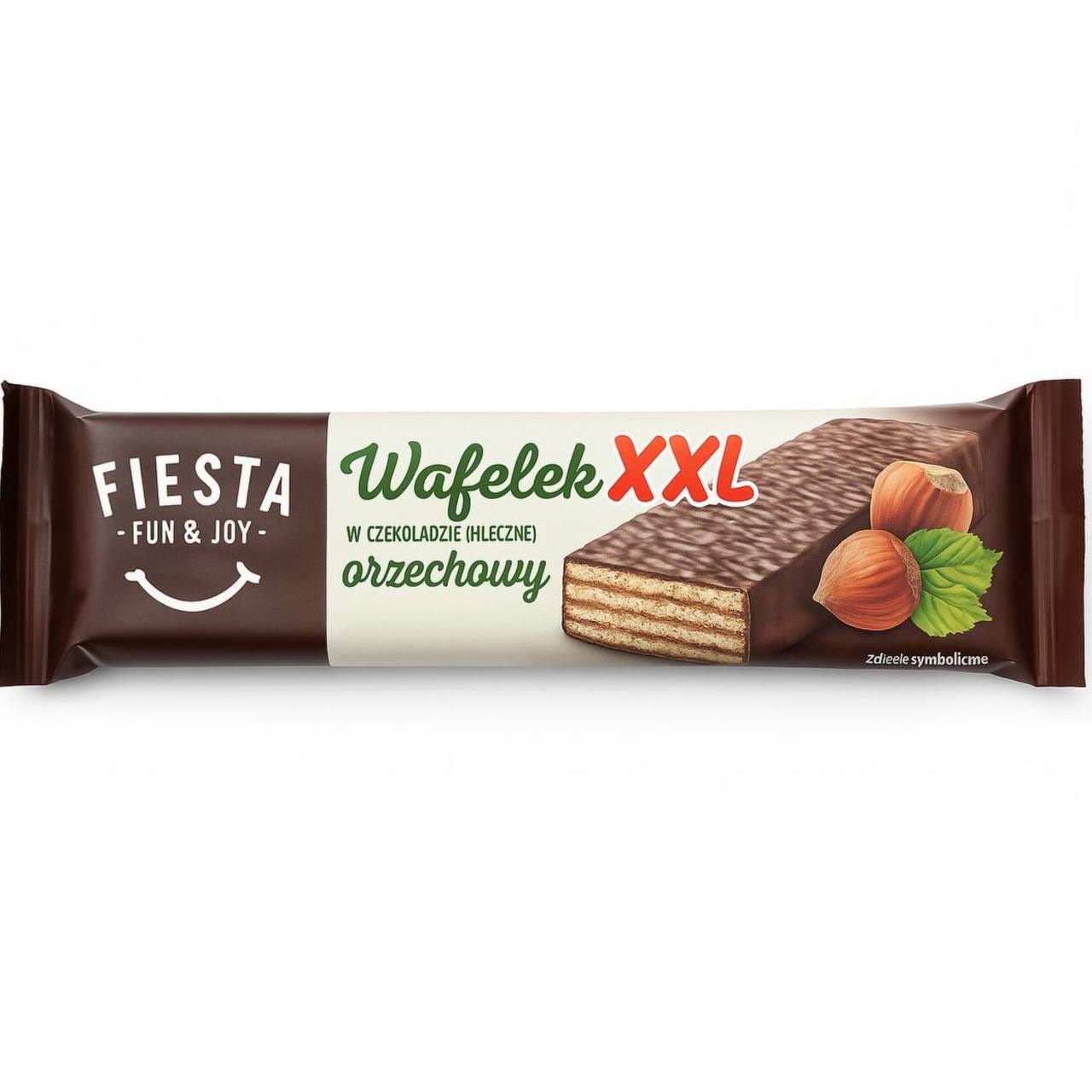 Fiesta Вафлі з смаком горіху Hazelnut XXL 50g
