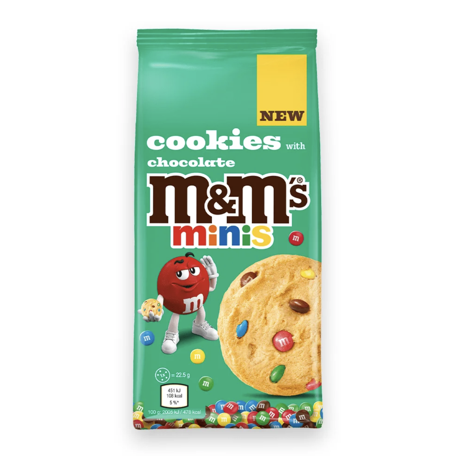 M&M’s Печиво Minis Cookies 180g