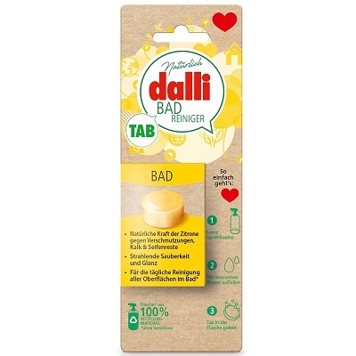 Dalli Таблетка для чищення ванної кімнати Badreiniger, 1x4g